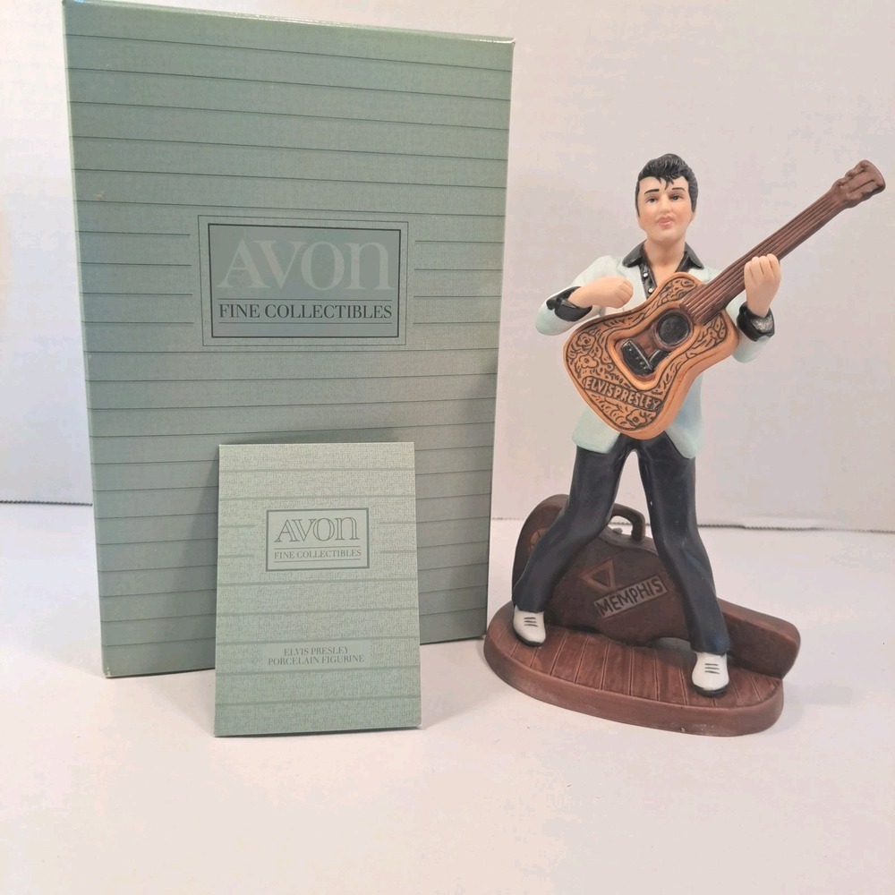 Vintage Avon Elvis Presley Porcelain Figurine 1987 NIB!